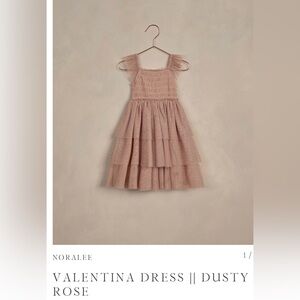 NORALEE Valentina Dusty Rose Dress- 2Y